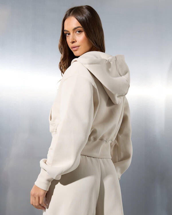 Nike Phoenix Cropped Zip Hoodie for Womens