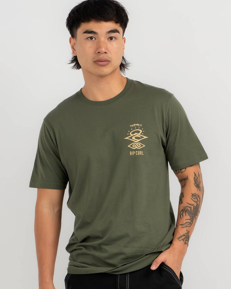 Rip Curl Search Icon T-Shirt for Mens