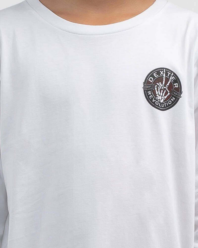 Dexter Boys' Hard Rock Long Sleeve T-Shirt for Mens