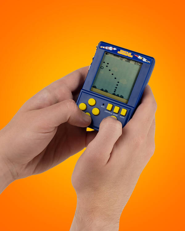 Fizz Creations Missile Command Keyring Game for Unisex
