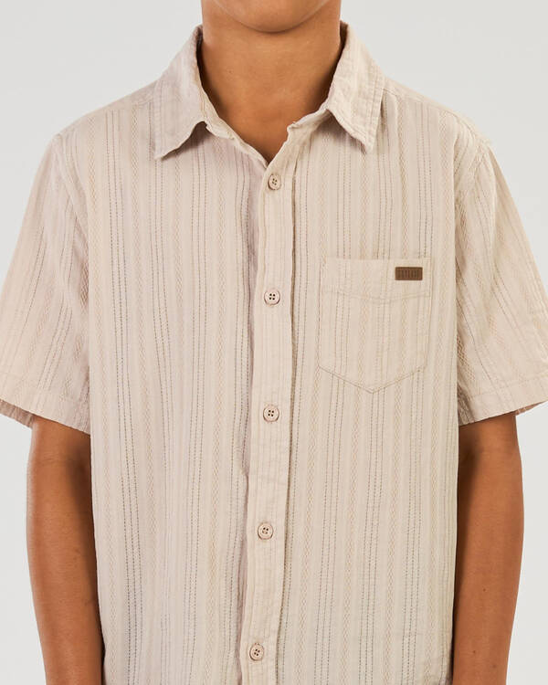 Skylark Boys' Novella Short Sleeve Shirt for Mens