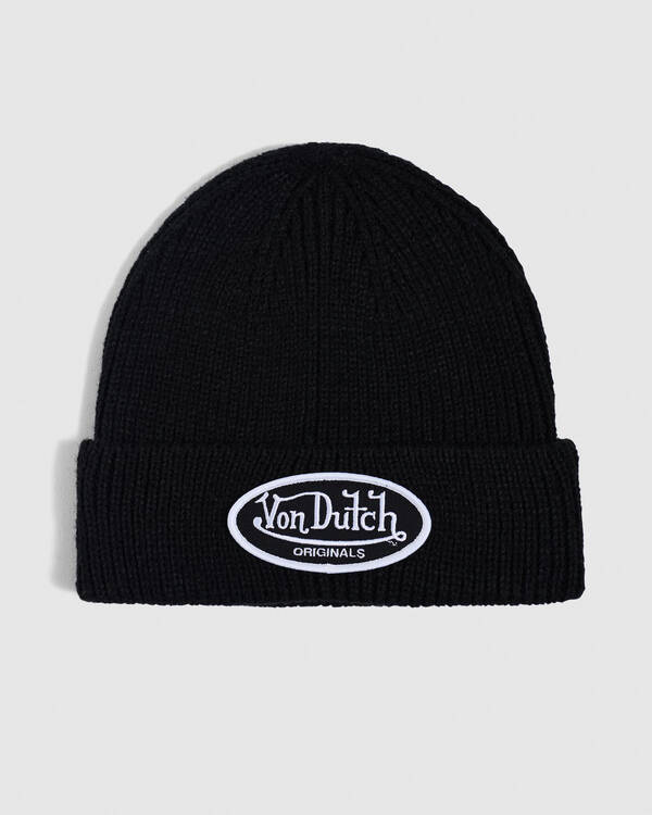 Von Dutch Originals Cuff Beanie for Mens