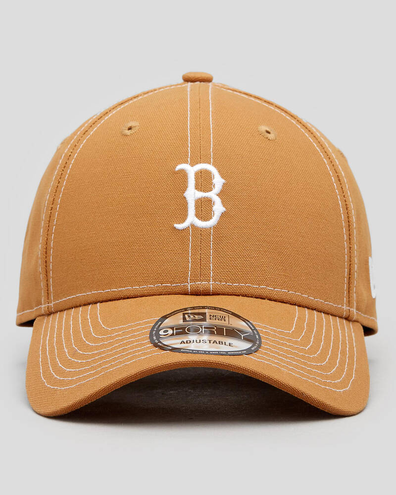 New Era Boston Red Sox Cloth Strap Cap for Mens