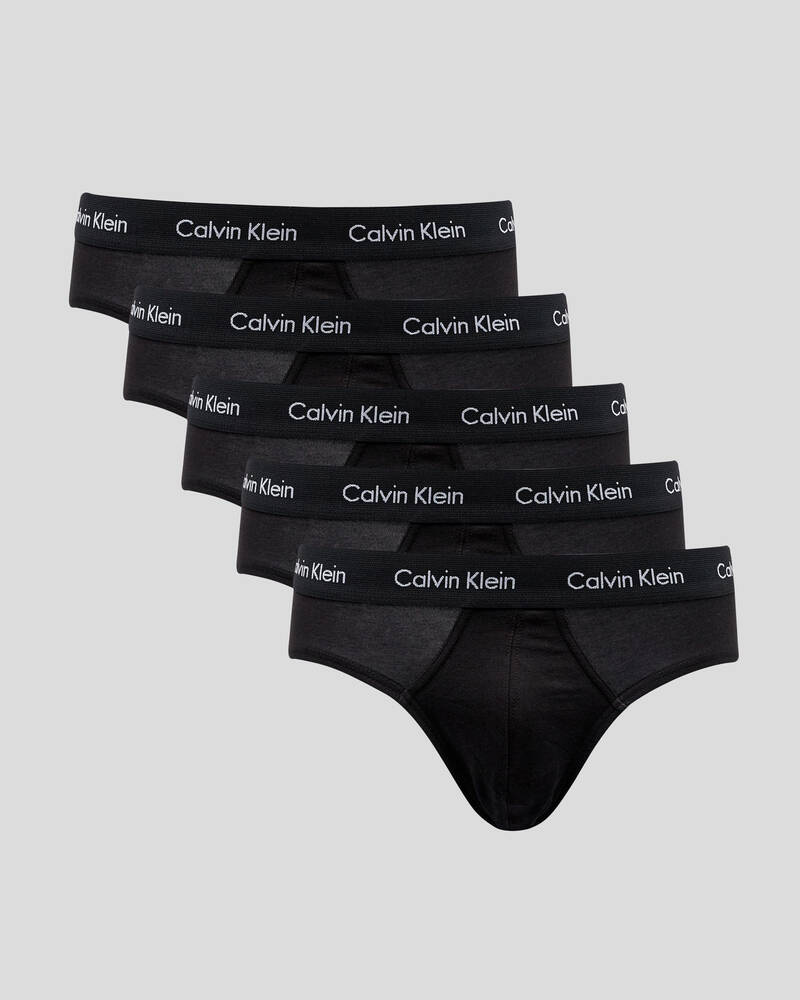 Calvin Klein Cotton Stretch Hip Brief 5 Pack for Mens