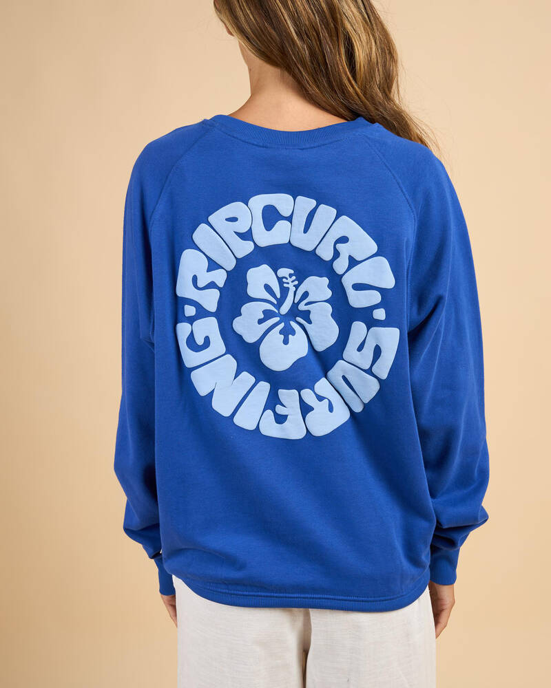 Rip Curl Luxe Surf Crewneck Sweatshirt for Womens