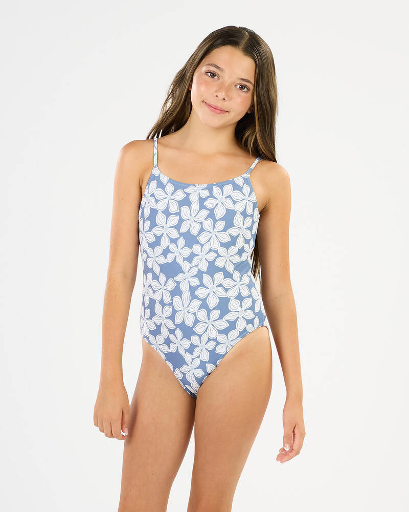 Roxy Girls' Drifter Floral One Piece Swimsuit for Womens
