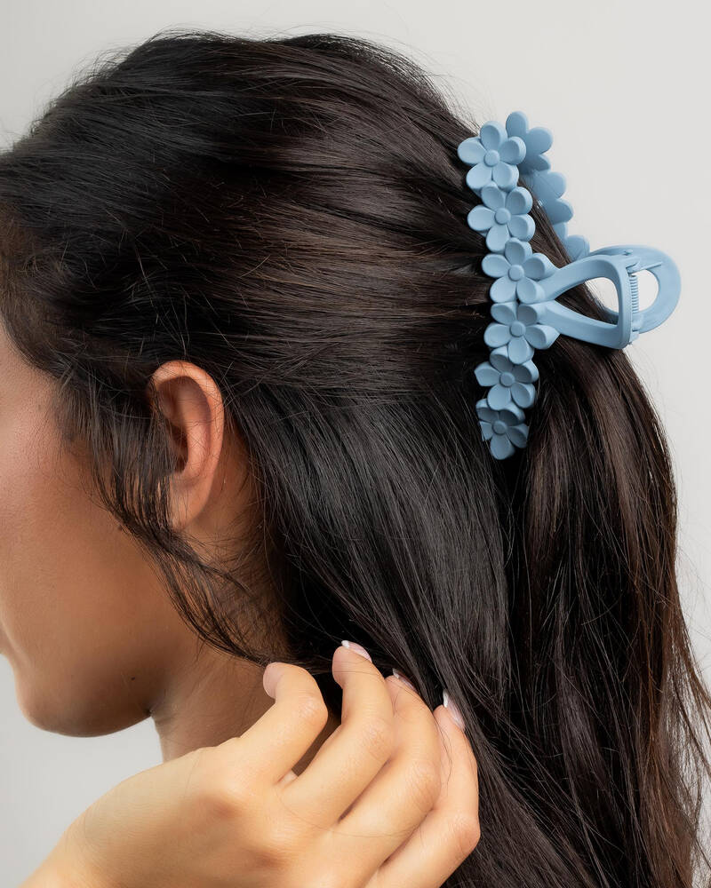 Karyn In LA Floral Hair Claw Clip for Womens