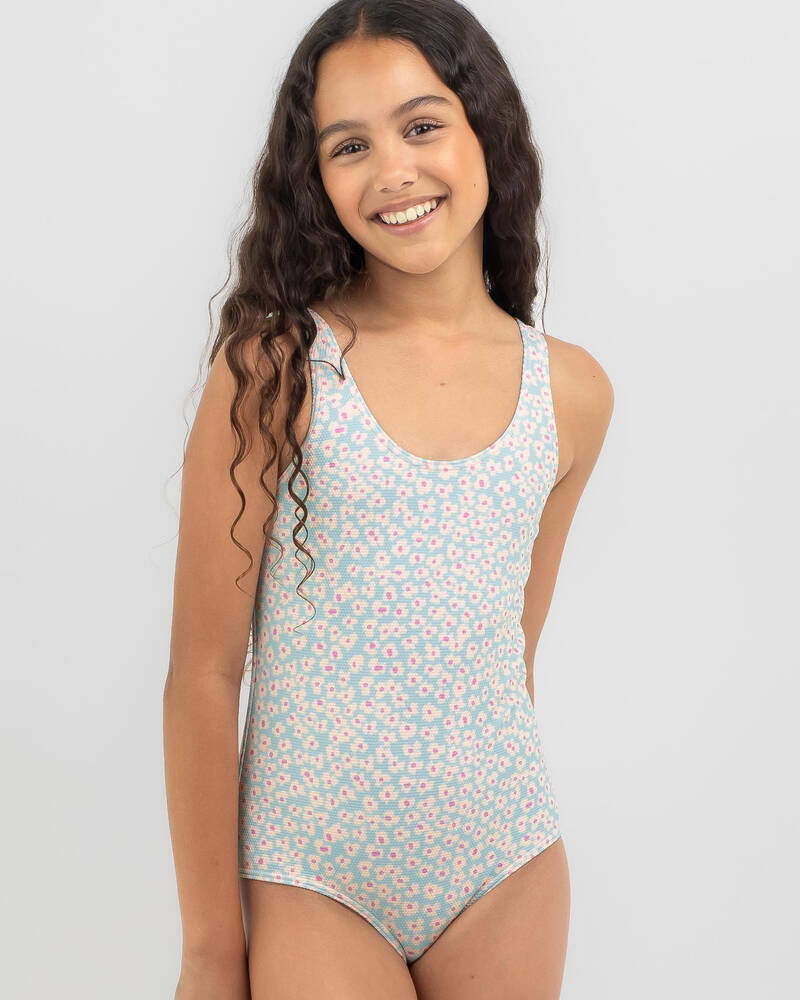 Roxy Girls' Flower Bed One Piece Swimsuit for Womens