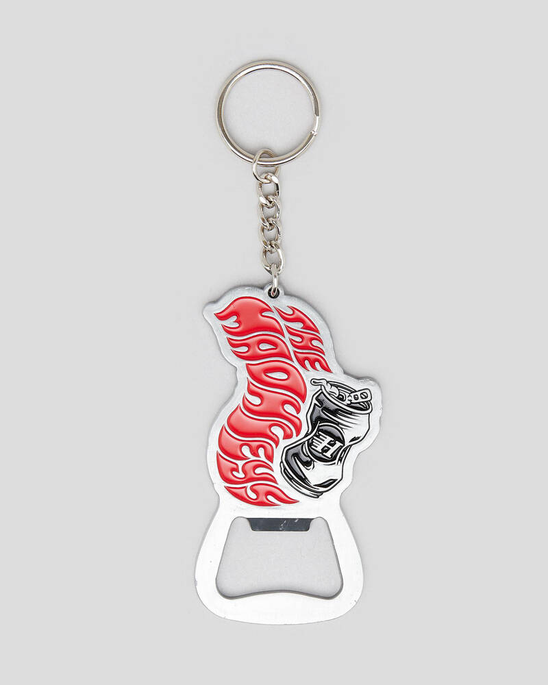 The Mad Hueys Cooked Shoey Bottle Opener Keyring for Mens
