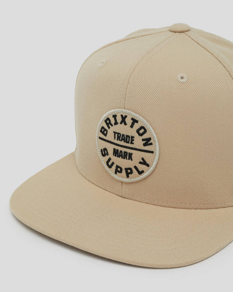Brixton Oath III Snapback Cap for Mens