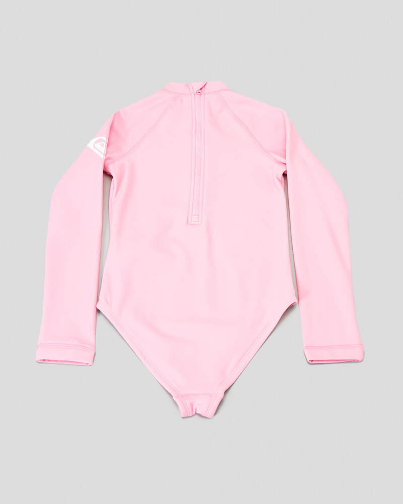 Roxy Toddlers' Long Sleeve Surfsuit In Prism Pink - Fast Shipping ...