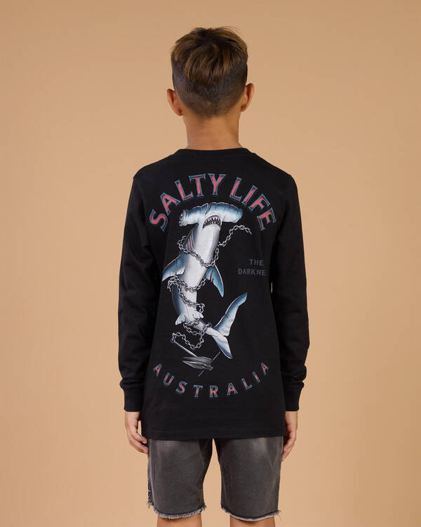 Salty Life Boys' Hammer Long Sleeve T-Shirt for Mens