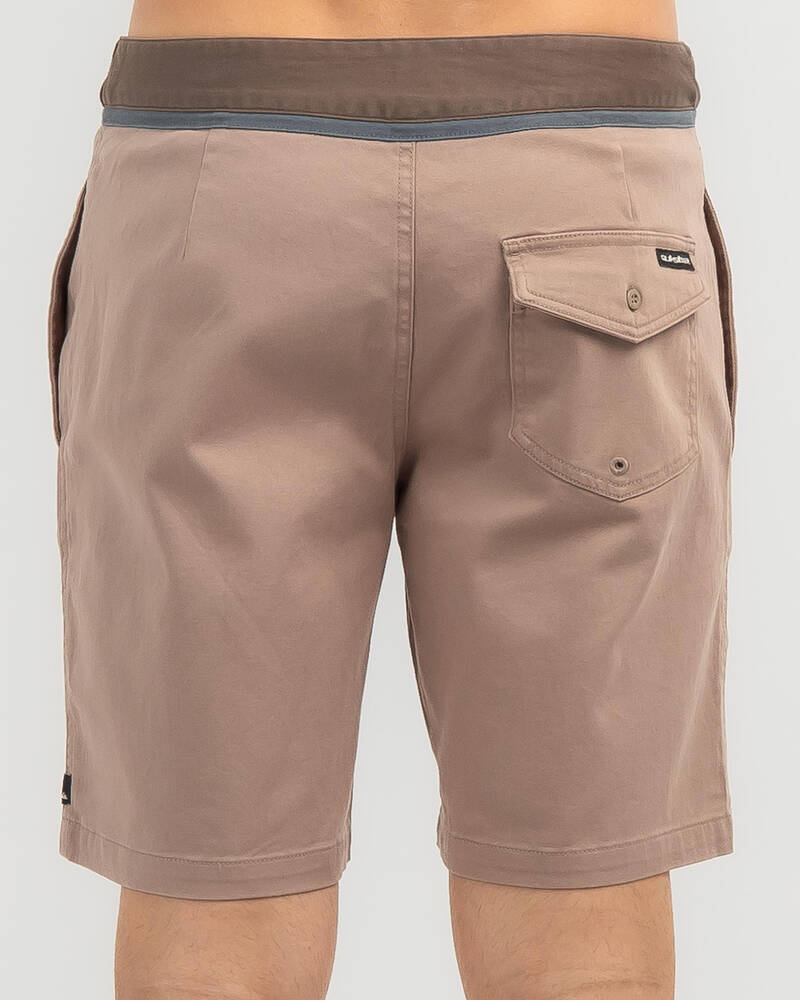 Quiksilver Solid Panel Walk Shorts for Mens