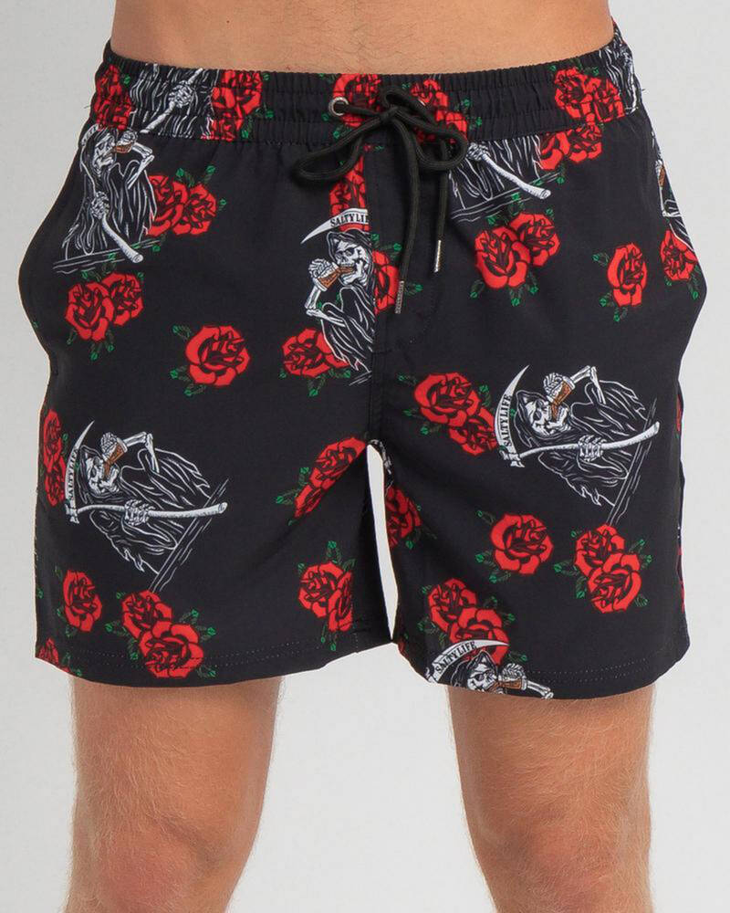 Salty Life Last Drinks Mully Shorts for Mens