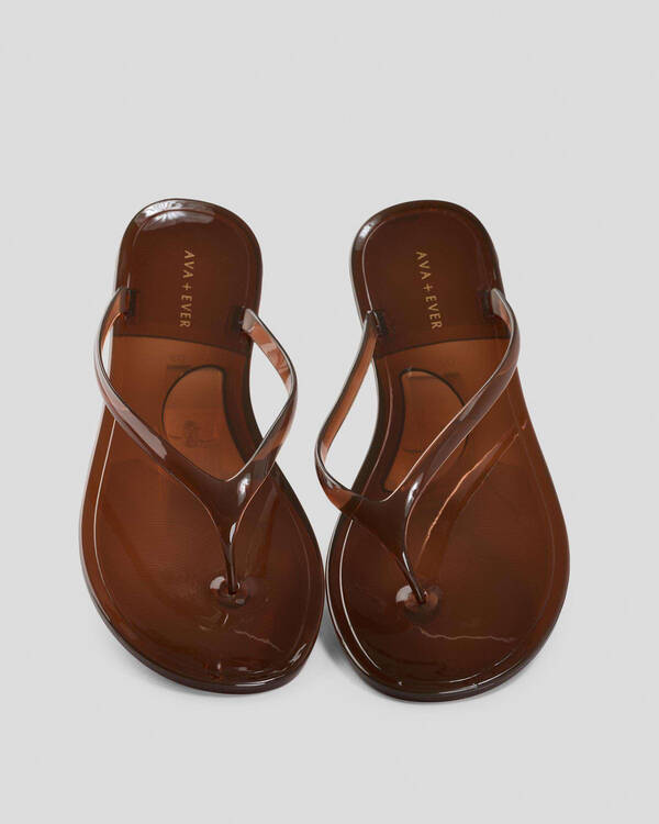 Ava And Ever Beach Jelly Thongs for Womens