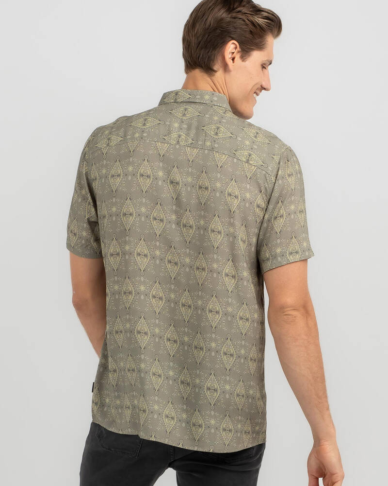 Skylark Script Short Sleeve Shirt for Mens