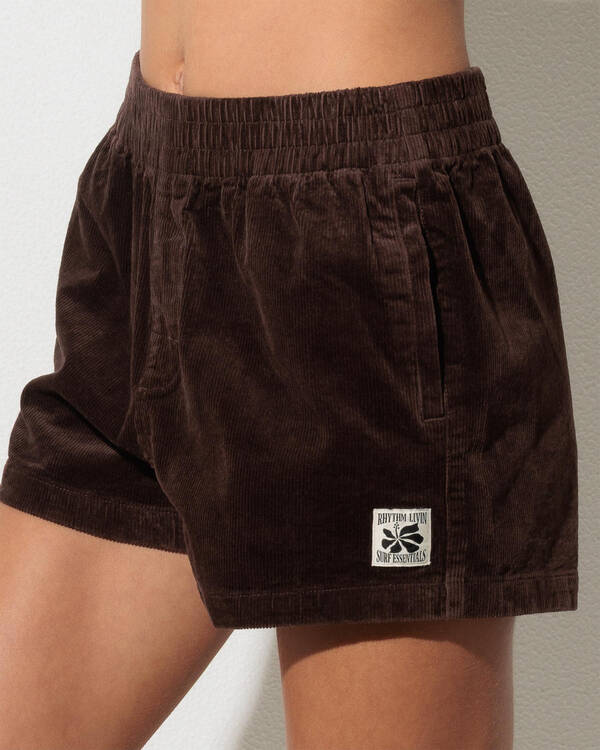 Rhythm Cord Sundown Everyday Shorts for Womens