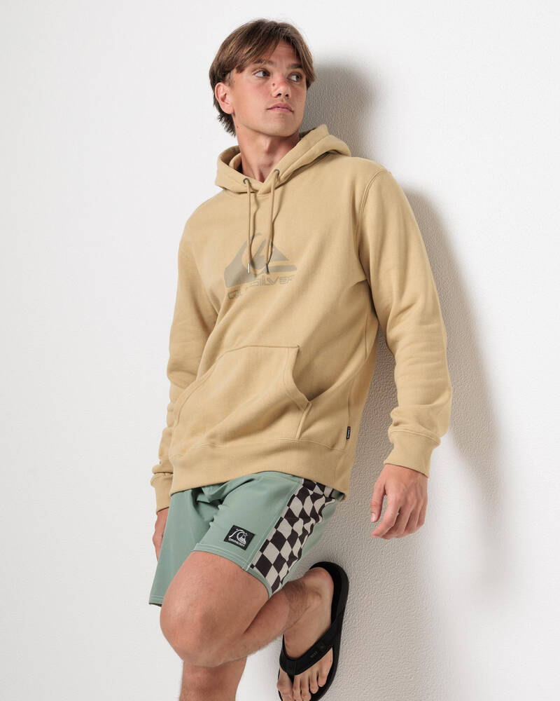 Quiksilver Comp Logo Hoodie for Mens