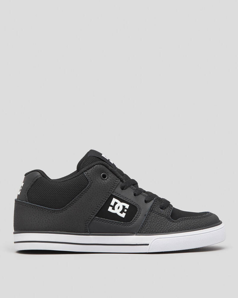 DC Shoes Boys' Pure Mid Shoes for Mens