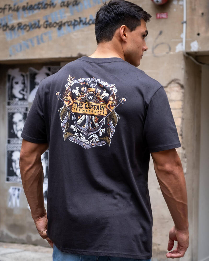 The Mad Hueys Deep Sea Captain T-Shirt for Mens