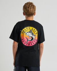 Salty Life Boys' Evaded T-Shirt for Mens image number null