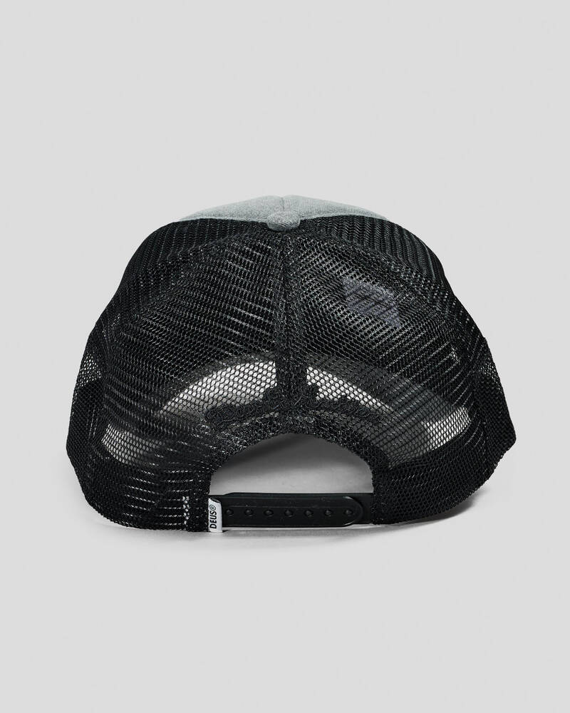 Deus Ex Machina Garment Dyed Shield Trucker Cap for Mens