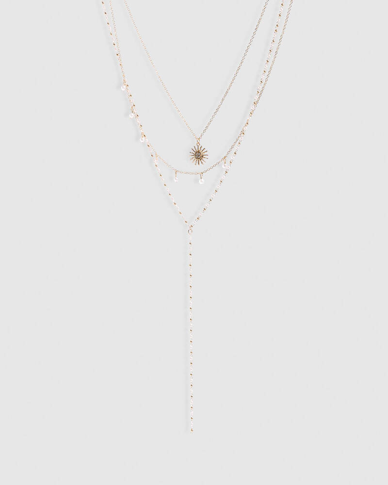 Karyn In LA Pearly Necklace Pack for Womens