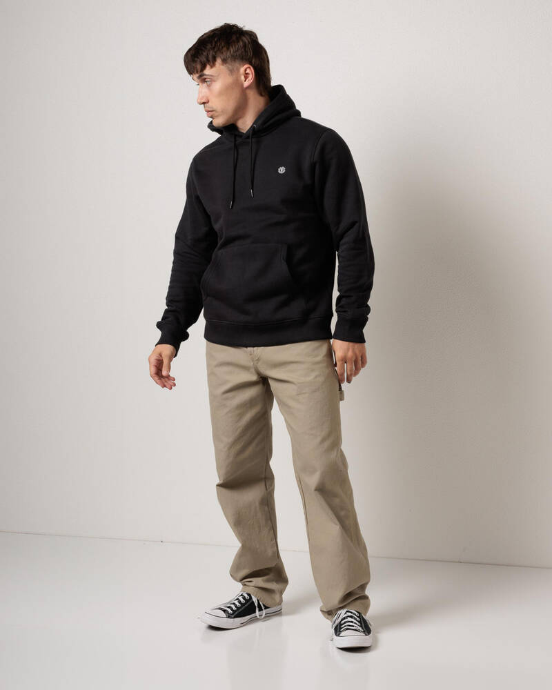 Element Icon Embroidery Hoodie for Mens