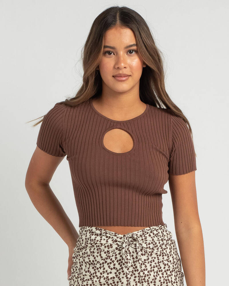 Ava And Ever Rosaline Knit Top for Womens