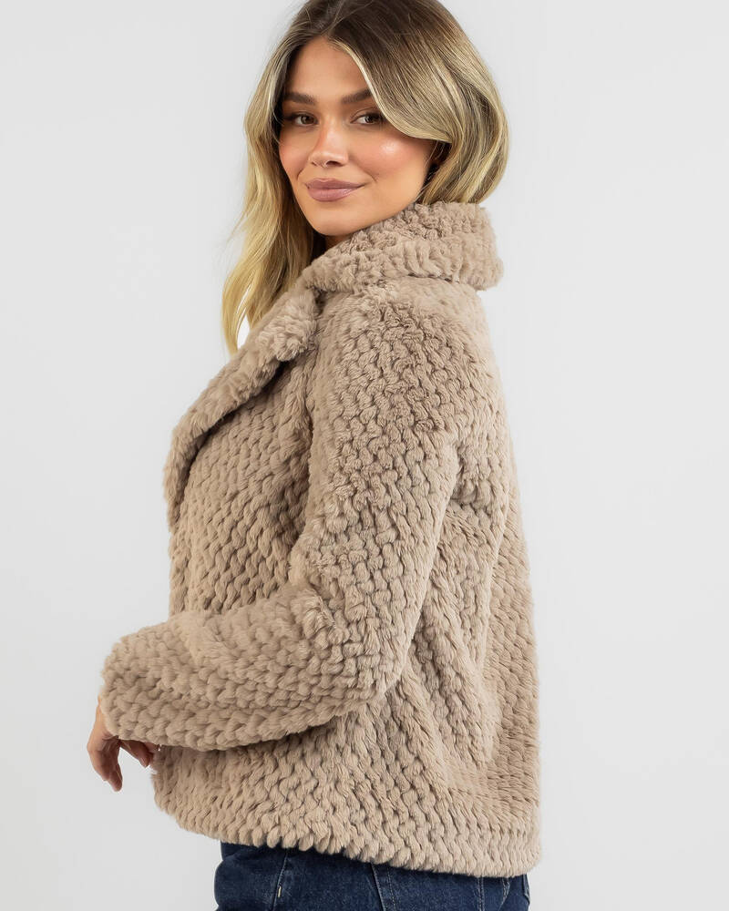 Mooloola Bradshaw Faux Fur Jacket for Womens