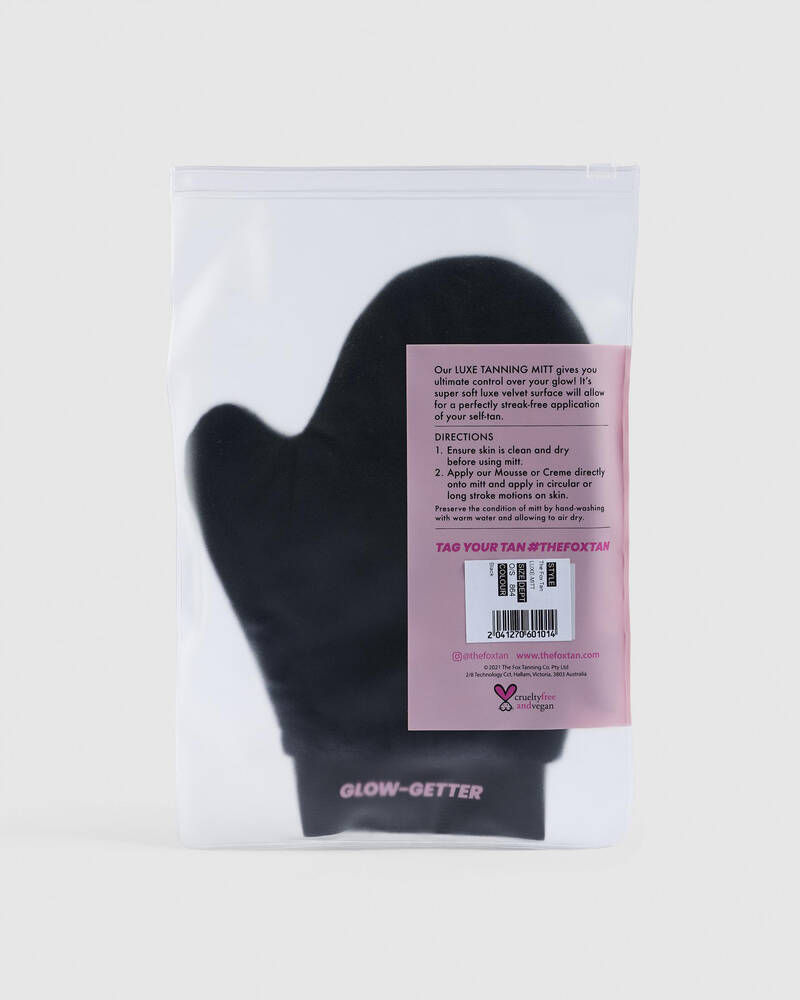 The Fox Tan Luxe Velvet Tanning Mit for Unisex