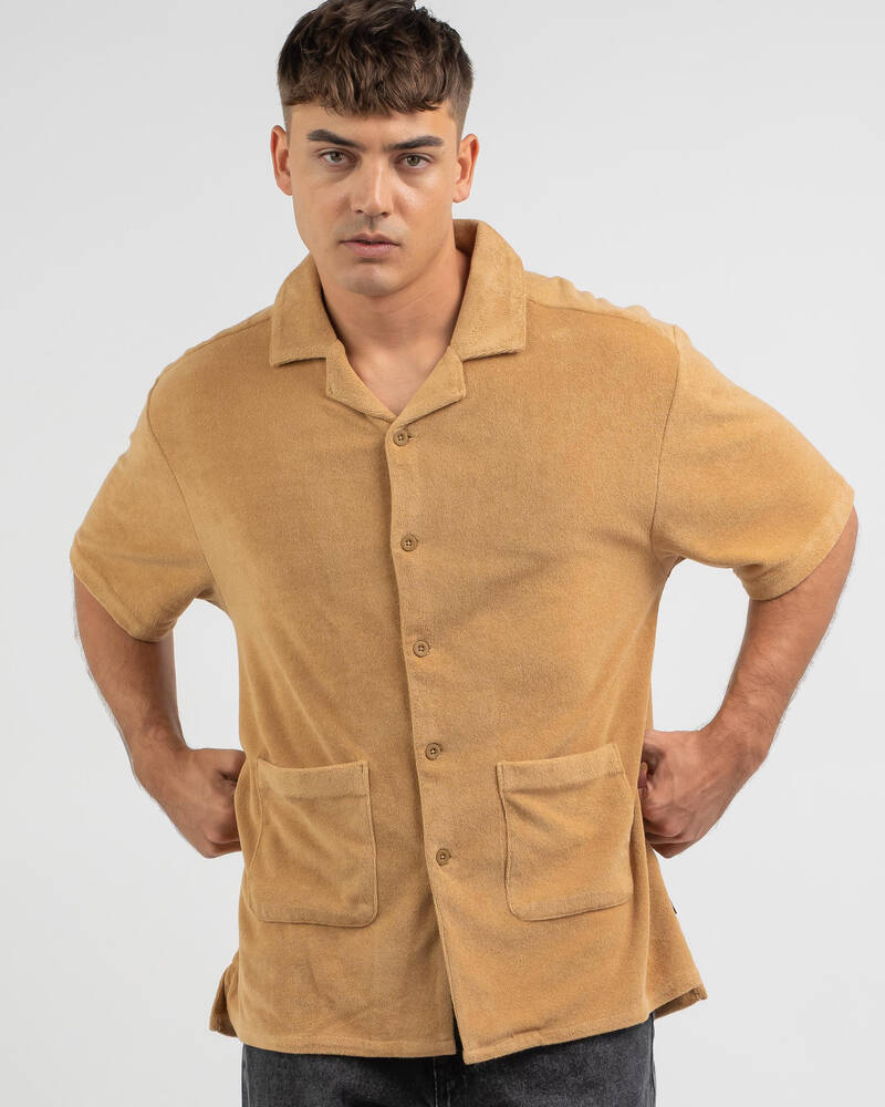 Brixton Bunker Reserve Terry Short Sleeve Shirt for Mens