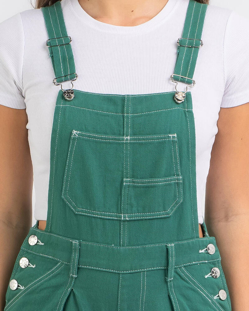 DESU Presley Denim Long Overalls for Womens