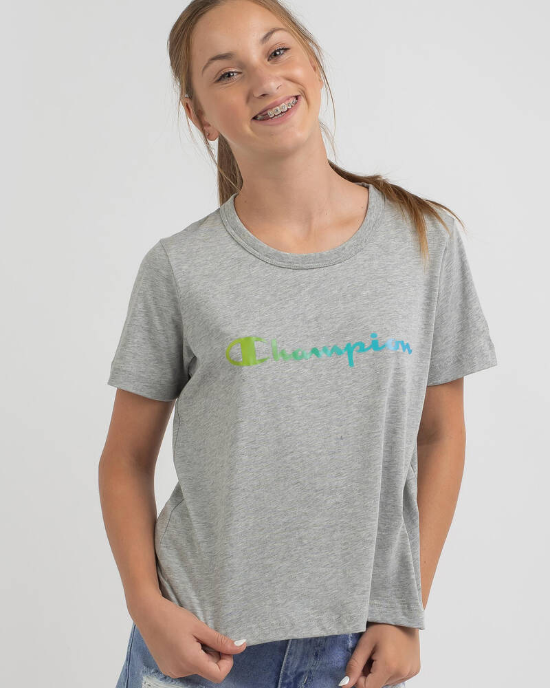 Champion Girls' Ombre T-Shirt for Womens