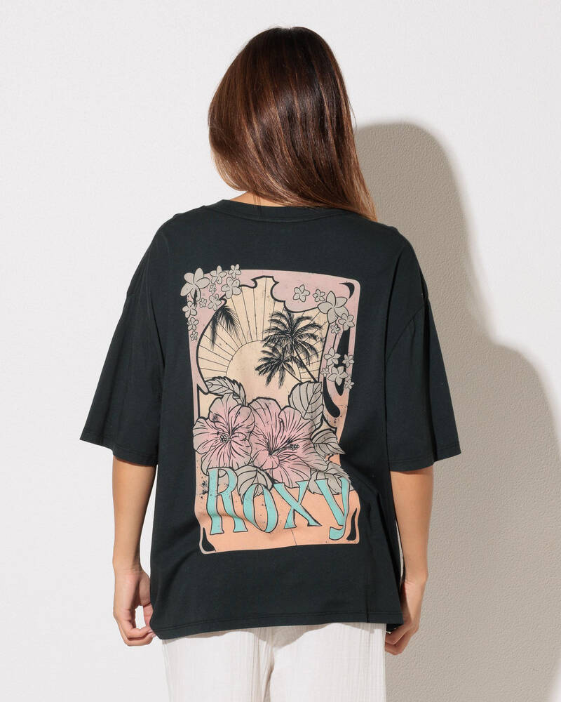 Roxy Tall Oversized Washed T-Shirt for Womens