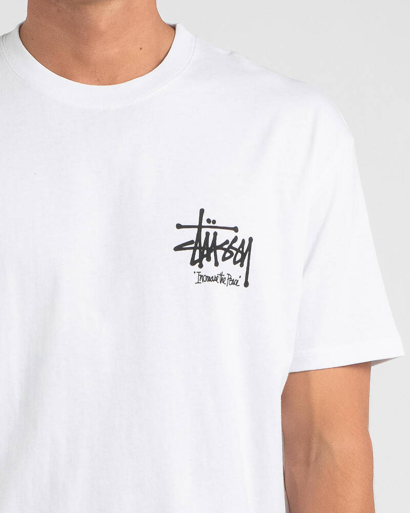 Stussy Increase The Peace T-Shirt for Mens