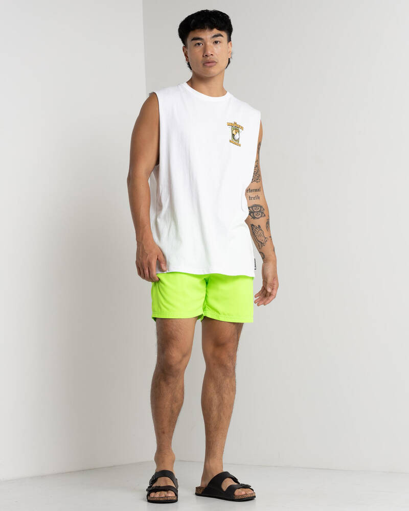 Skylark Vivid Elastic Waist Shorts for Mens