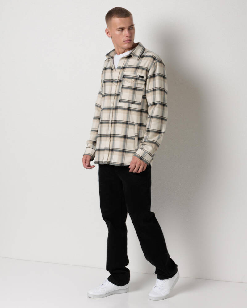 Lucid Paramount Long Sleeve Flannel Shirt for Mens
