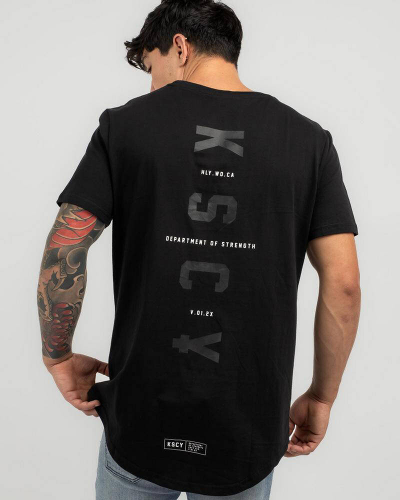 Kiss Chacey Trained Dual Curved T-Shirt for Mens