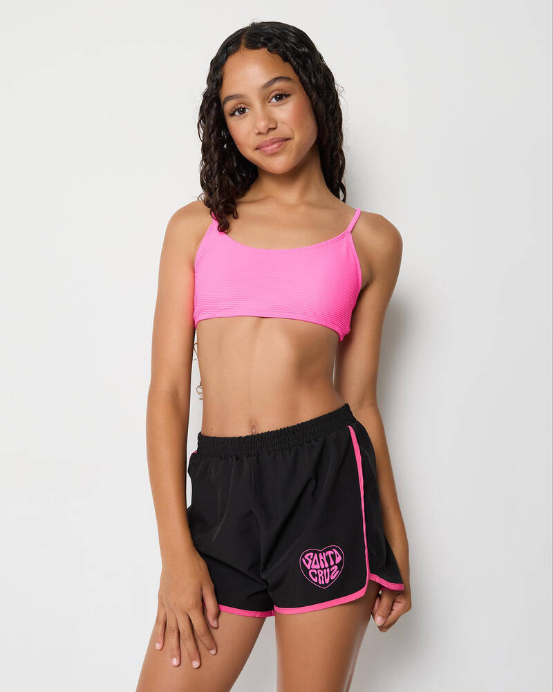 Santa Cruz Girls' Balloon Heart Board Short for Womens