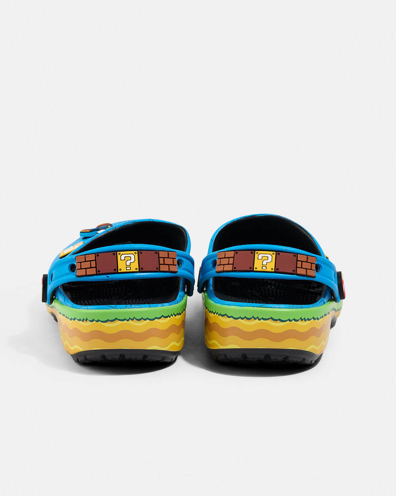 Crocs Classic Super Mario Core Clogs for Unisex
