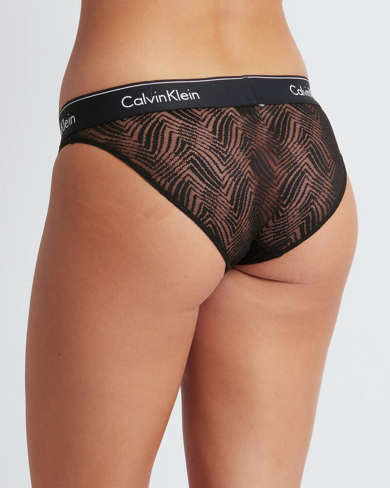 Calvin Klein Modern Lace Bikini Brief for Womens