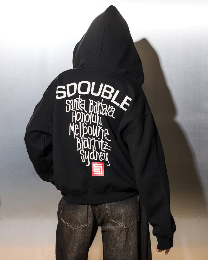 S-Double Cities Zip Hoodie for Womens