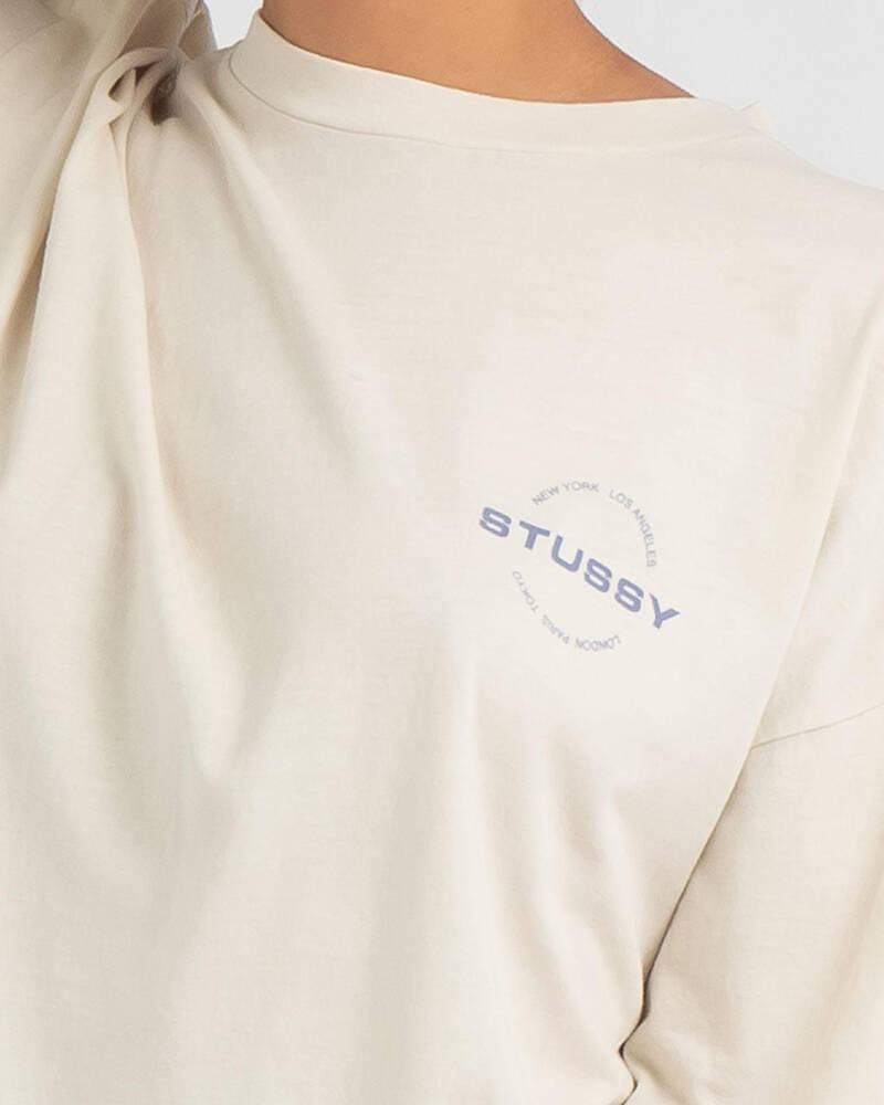 Stussy Pacific Relaxed T-Shirt for Womens