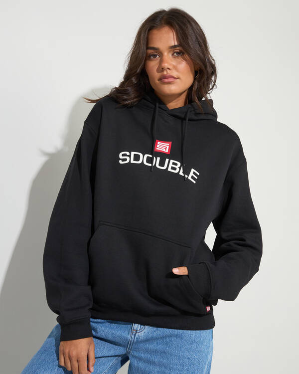 S-Double Cities Fleece Hoodie for Womens