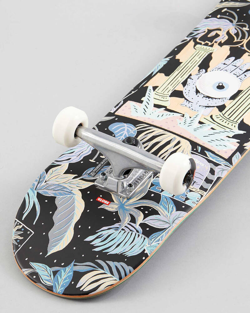 Globe Stay Tuned 8.0" Complete Skateboard for Mens