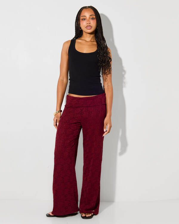 Mooloola Evie French Lace Pants for Womens
