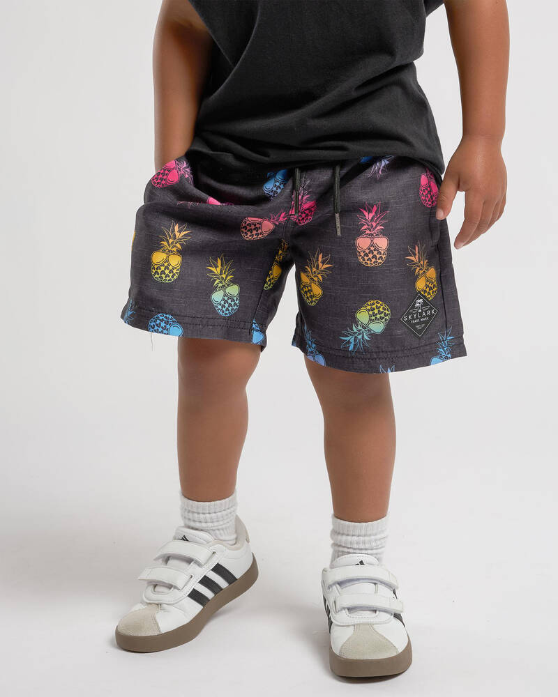 Skylark Toddlers' Spectacle Elastic Waist Shorts for Mens
