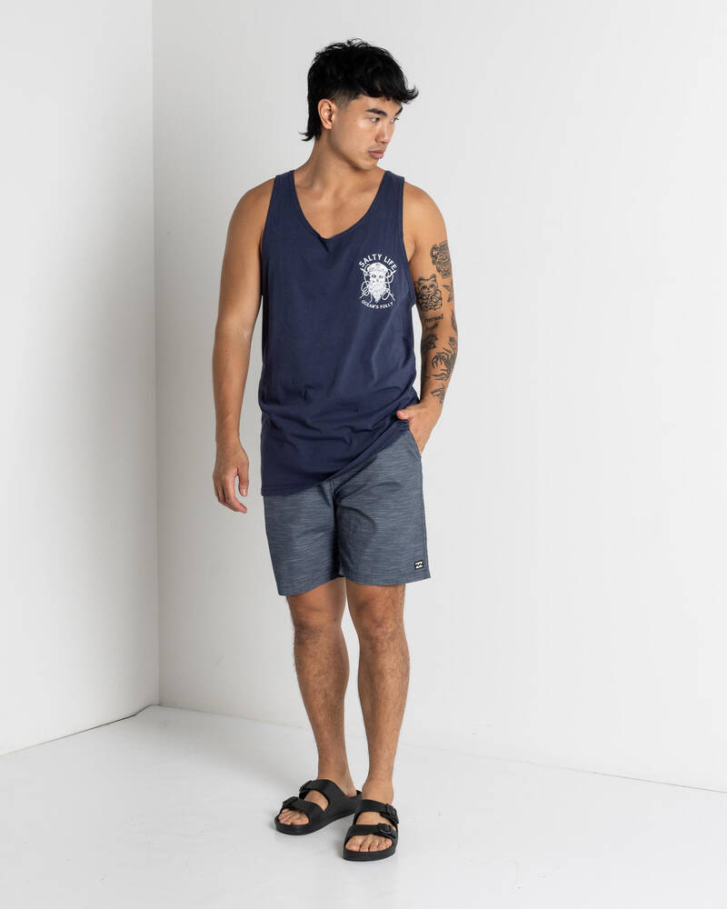 Salty Life Raider Singlet for Mens