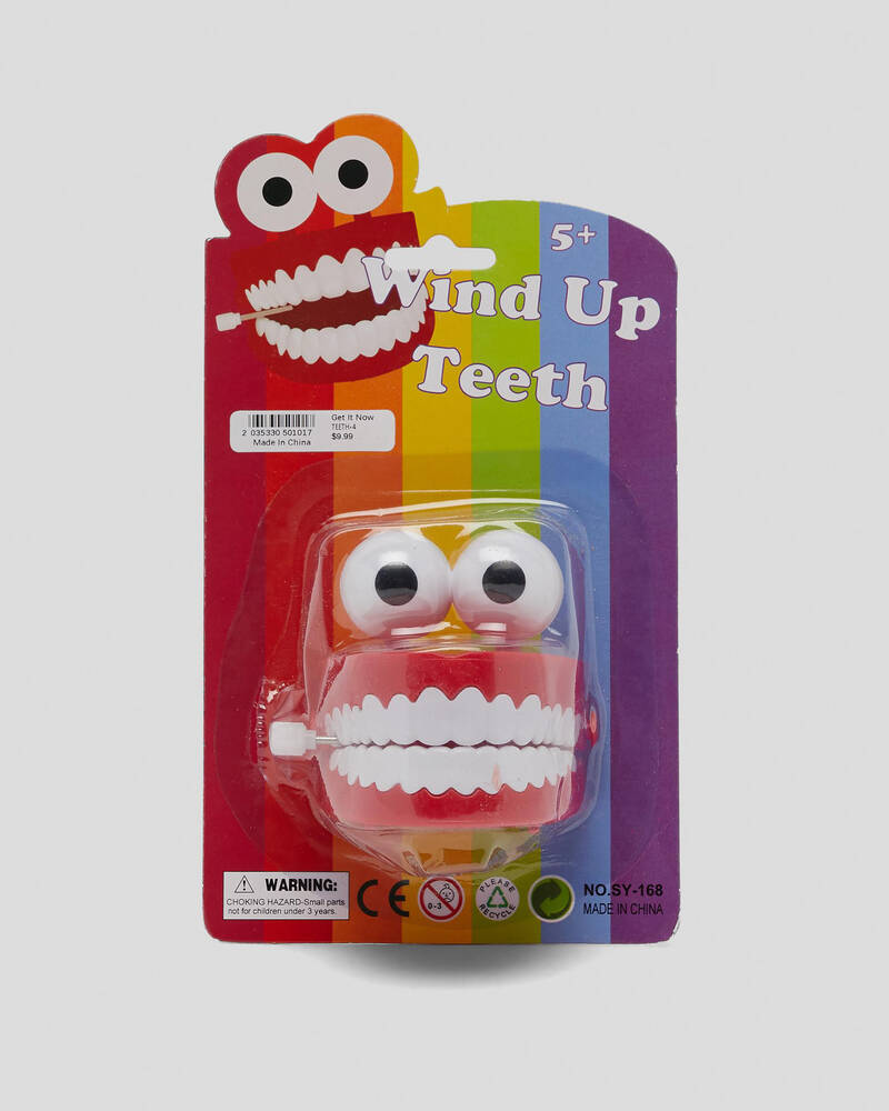 Get It Now Wind Up Teeth Toy for Unisex
